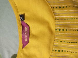 Yellow And Green Suit Set