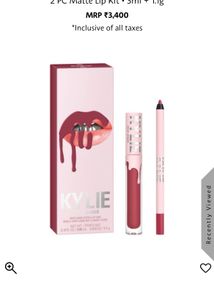 Kylie Lip Kit In Shade Better Not Pout(brand New)