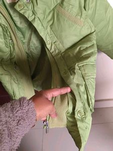 Olive Green Padded Jacket