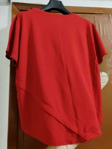 Casual Red Top 🍒