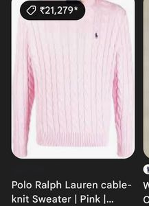 Ralph Lauren  Cable Knit Sweater