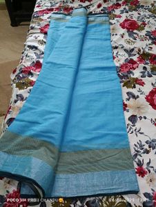 Sky Blue Saree