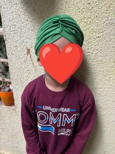 Green Kids Turban