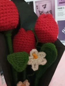 Crochet Flower Bouquet
