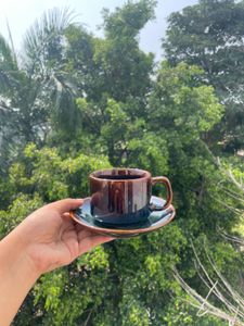 Ceramic Cup &amp; Saucer Set