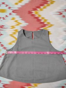 Grey Formal/Casual Top