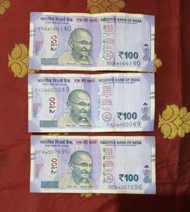 Star Note 🌟 100 Rupees 3 Piece 🔥Collectable 👌🏻