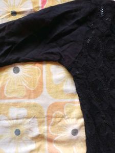Black Seuence Kurta