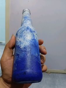 Artwork Bottel For Flower Pot Homemade