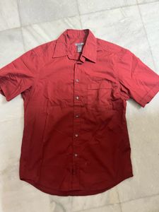 Red Short Sleeve Shirt