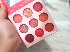 (Set Of 3)Makeup Kit -Lipstick+Eyeshadow+blush