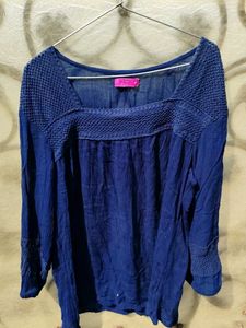 Square Neck  With Lace Top