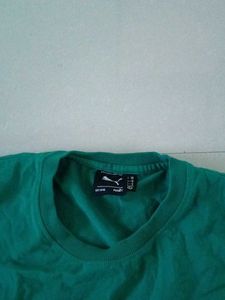 Puma Green Graphic Tee