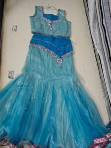 Kids Lehnga Choli With Cape