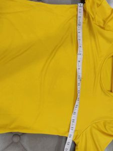 Beautiful Yellow Embroidered Dress