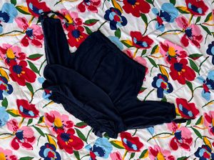 Casual Navy Blue Stylish Crop Top