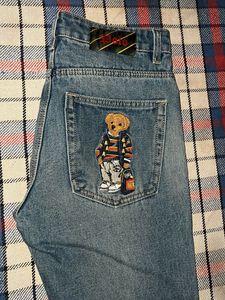 Polo logoed jeans