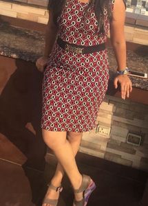 Chic Patterned Dress