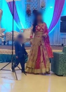 Red & Gold Embroidered Lehenga Set