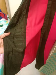 Silk Party Wear Long Kurti, Unused