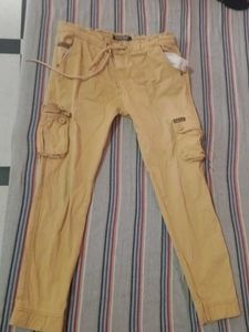 Khaki Cargo Pants