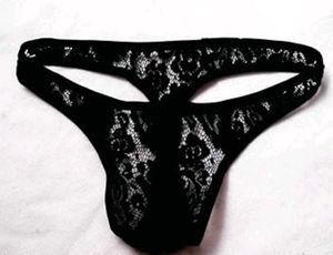 Mens Thong G String Sexy Breathable Underwear