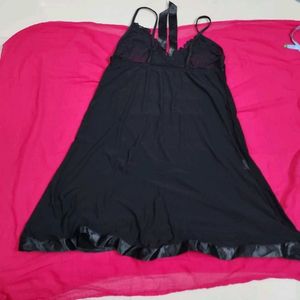 Black Lace Babydoll Lingerie