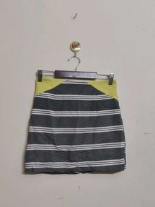 Striped Mini Skirt