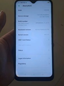 Oppo A12 With 100%battery Health Superb Condition