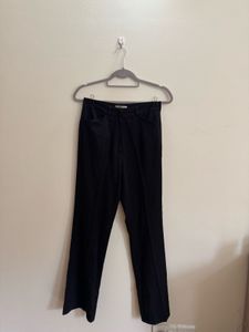 Black KOREAN Straight Leg pants