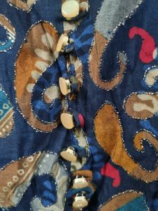 Navy Blue Anarkali Kurta!!