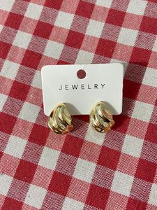 Gold Tone Earring Bundle