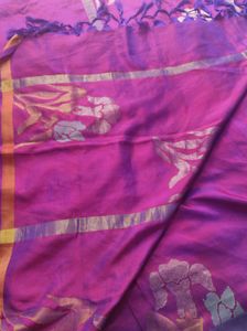 Purple Soft Silk Saree