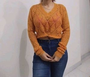 Mustard Yellow Sweater