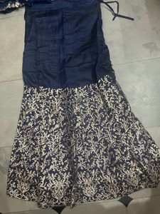 Crop Top N Lehenga