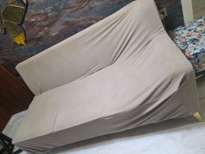 Khaki Color L Shape Sofa Cover