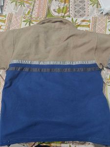 Two-Tone Pullover Sweater