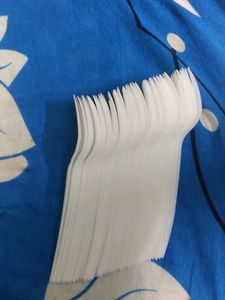 Plastic Fhork 50pic Use For Projects