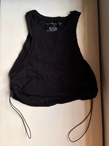 Black Halter Neck Top