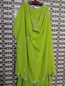 Gown And Duppata Set💚