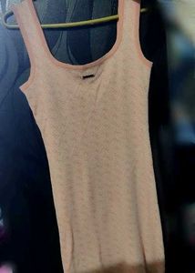 Cute Pink dress , Small . stretchable