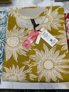 AAYGA Floral Print Kurta