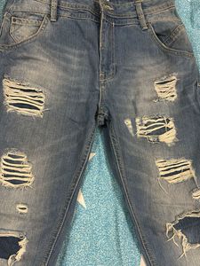 Ripped Denim Jeans