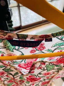 Floral Print Kurta