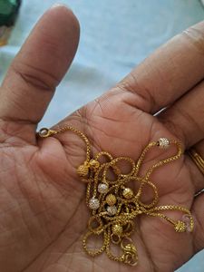 Combo Of Goldplated Anklet N Bracelet