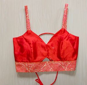 New Designer Orange Blouse