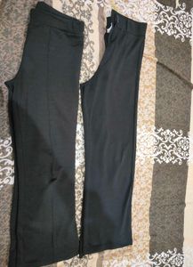 Black Pants Combo- Straight And Flared