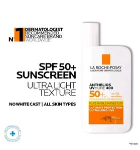 La Roche-Posay Sunscreen (free facewash)