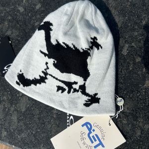 Oakley x Piet Skull Beanie in Bone White