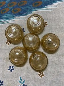 Set of 6 Glass Bowls